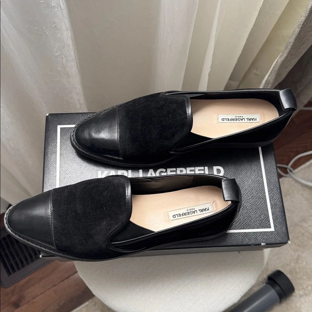 Karl Lagerfeld Black Women's Flats - Picture 9 of 9